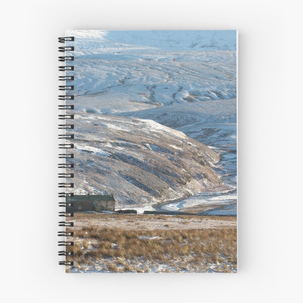 Item preview, Remote barn on the snow covered Fell designed and sold by RedGrouse.