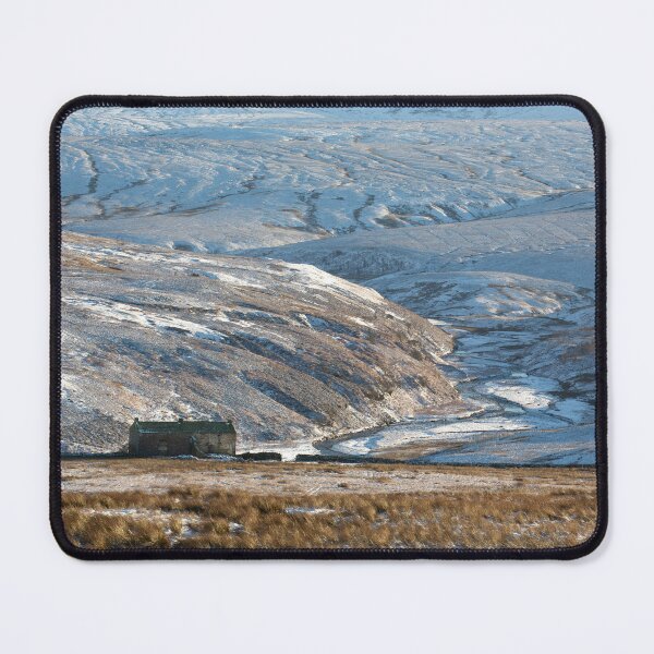 Item preview, Remote barn on the snow covered Fell designed and sold by RedGrouse.
