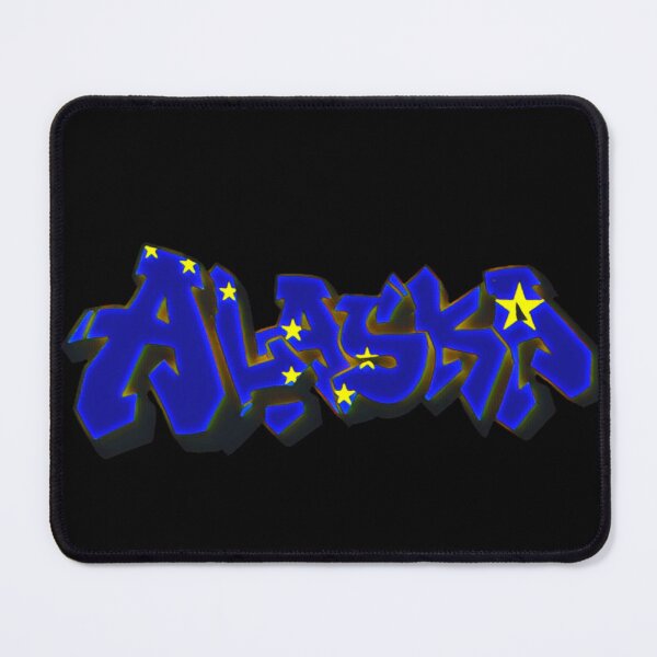 Item preview, Original Alaskan Flag Graffiti  designed and sold by Dude  Stuff.