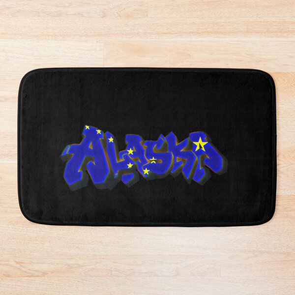 Item preview, Original Alaskan Flag Graffiti  designed and sold by Dude  Stuff.