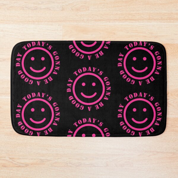 Item preview, TODAY'S GONNA BE A GOOD DAY - a happy design pink designed and sold by GeoffBeattie.