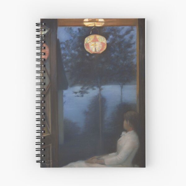 Item preview, Japanese Lantern by Oda Krohg, 1886 designed and sold by Vintage Wall Art.