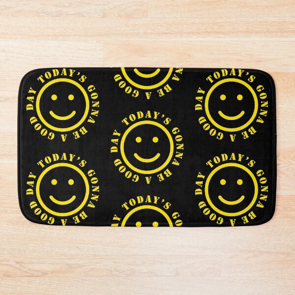 Item preview, TODAY'S GONNA BE A GOOD DAY - a happy design yellow designed and sold by GeoffBeattie.