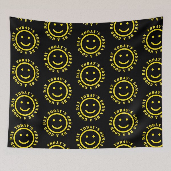 Item preview, TODAY'S GONNA BE A GOOD DAY - a happy design yellow designed and sold by GeoffBeattie.