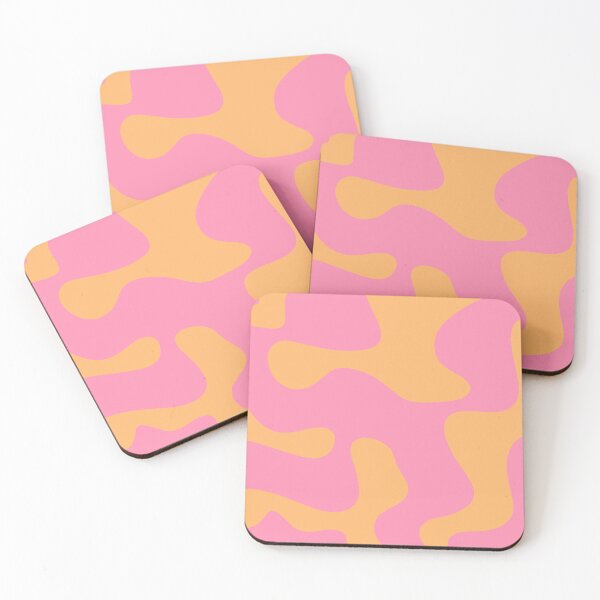 Item preview, Pink, Salmon Pink and Orange Toned Bubbly Pattern Design designed and sold by theprintedclub.