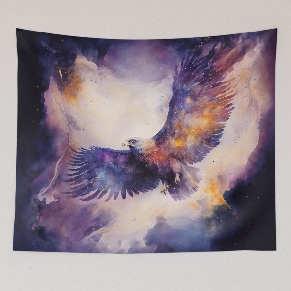 Item preview, Flying eagle in the night designed and sold by knuppify.