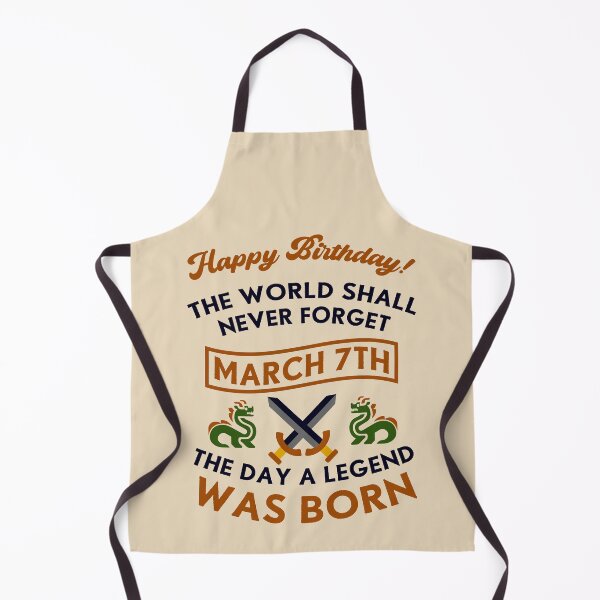 Item preview, March 7th The Day A Legend Was Born Dragons And Swords Design (Dark) designed and sold by Graograman.