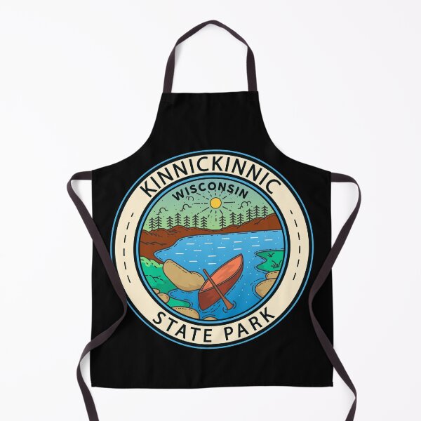 Item preview, Kinnickinnic State Park Wisconsin Badge designed and sold by KrisSidDesigns.