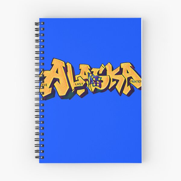 Item preview, Original Alaska License Plate Graffiti Mural designed and sold by Dude  Stuff.