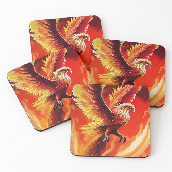 Item preview, Skybound Majesty Fire Phoenix designed and sold by Teebuya.