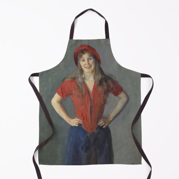 Artikelvorschau, Porträt von Oda Krohg von Christian Krohg, 1888 entworfen und verkauft von Vintage Wall Art.