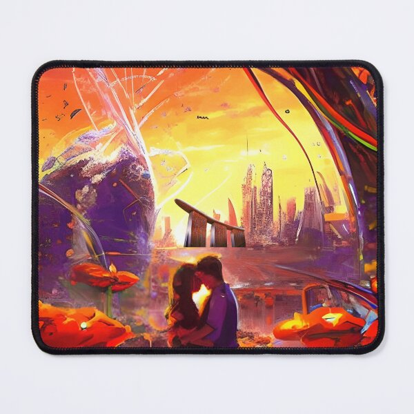 Item preview, Futuristic love in Marina Bay Sands designed and sold by Kawaii Girl.