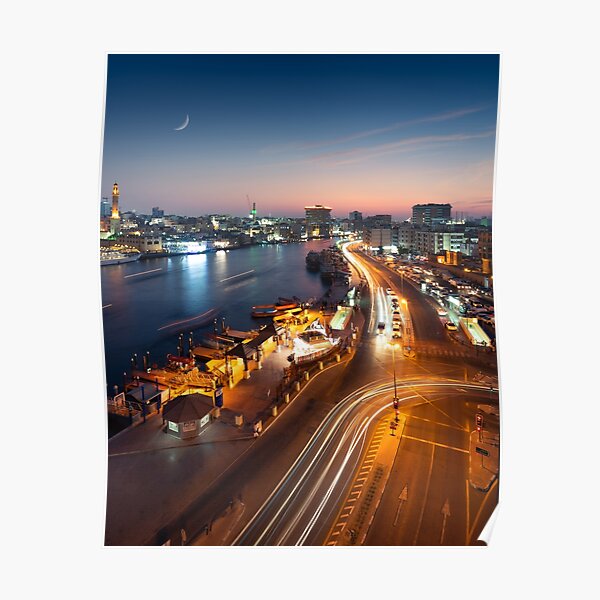 Deira Evening View Poster
