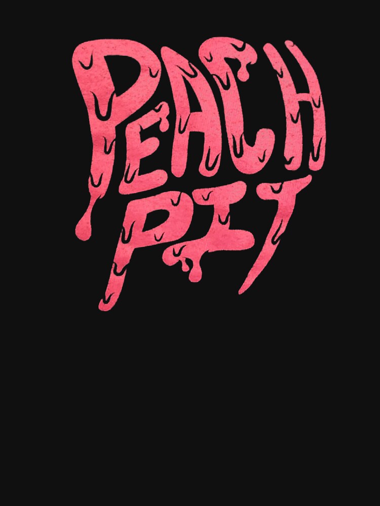 "Peach Pit Logo Pop band Neil Smith Christopher Vanderkooy" Tshirt for