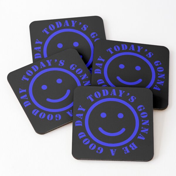 Item preview, Copy of TODAY'S GONNA BE A GOOD DAY - a happy design blue designed and sold by GeoffBeattie.