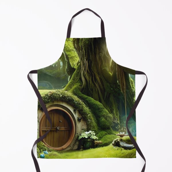 Item preview, A magical forest with a small house designed and sold by FreeSpirit-Shop.