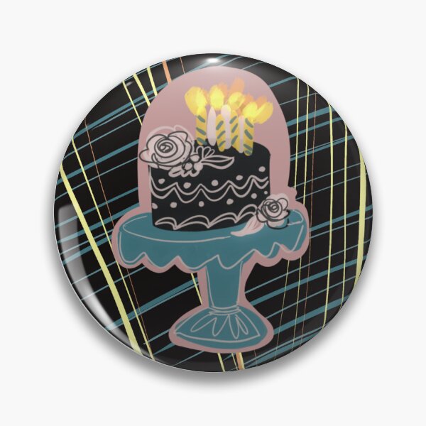 Item preview, Birthday Cake in Plaid, Please designed and sold by TheInkandCake.
