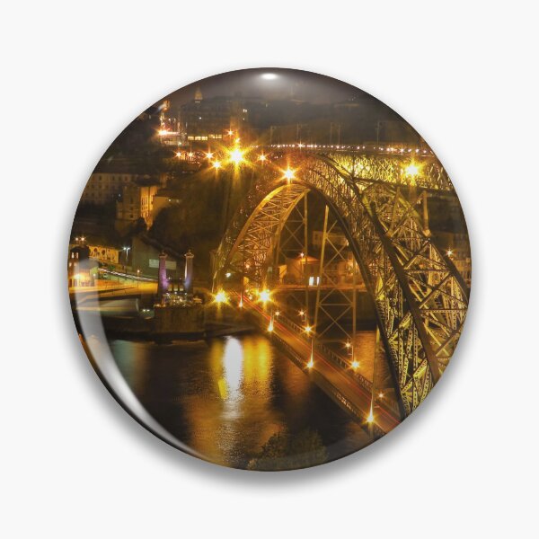 Item preview, Ponte de Dom Luis 1 at Night designed and sold by wiggyofipswich.