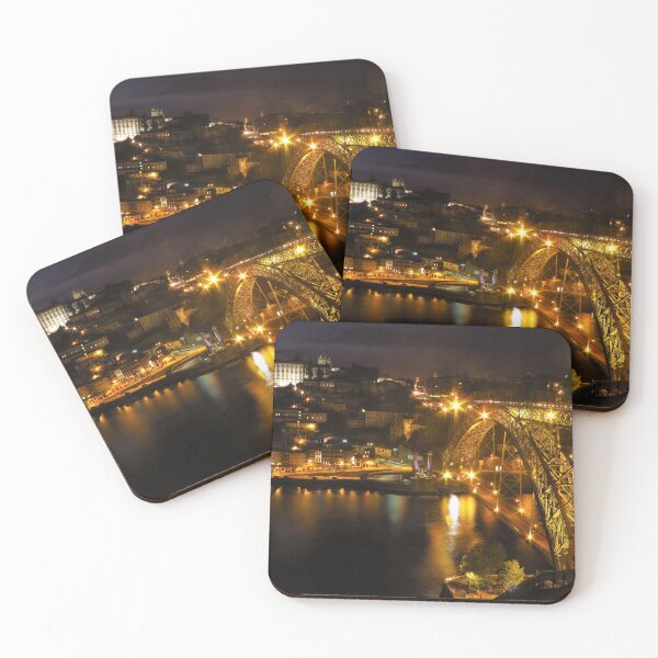 Item preview, Ponte de Dom Luis 1 at Night designed and sold by wiggyofipswich.