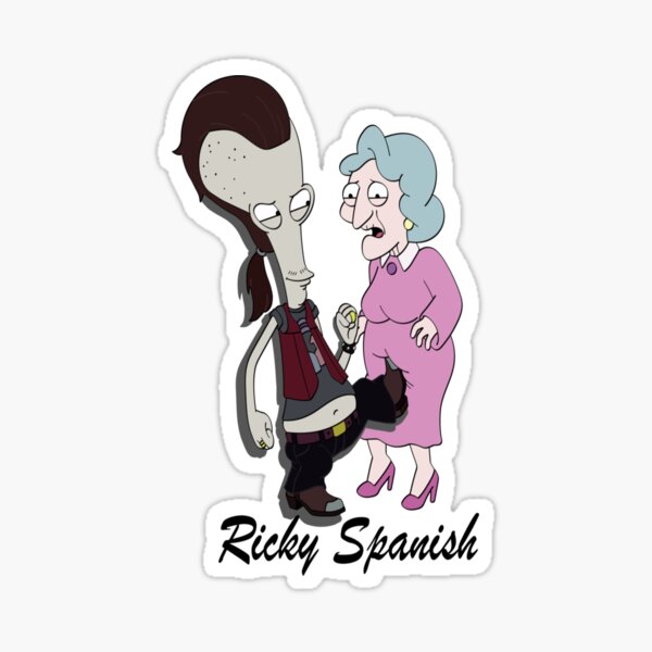 Item preview, american dad roger ricky spanish designed and sold by Kathyskys.