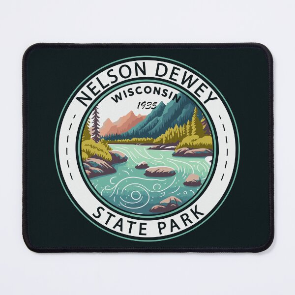 Item preview, Nelson Dewey State Park Wisconsin Badge designed and sold by KrisSidDesigns.