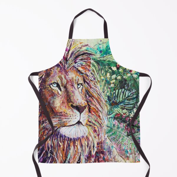 Item preview, Africa Lion Artwork Acrylic Abstract Art designed and sold by Silke Host.