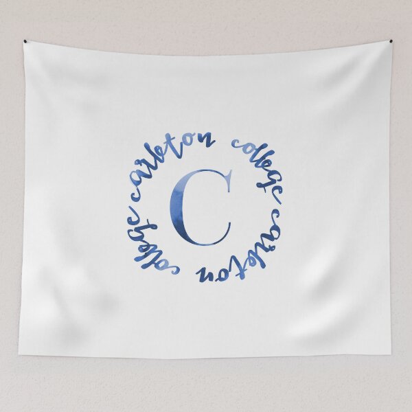 Item preview, Carleton College Blue Ink Circle designed and sold by Eva Phan.