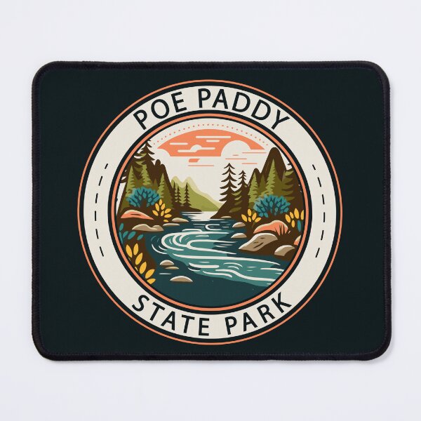 Item preview, Poe Paddy State Park Pennsylvania Badge designed and sold by KrisSidDesigns.