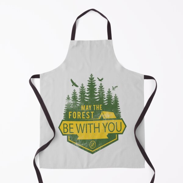Item preview, funny camping may the forest be with  designed and sold by Kathyskys.