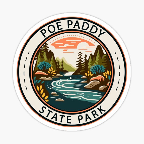 Item preview, Poe Paddy State Park Pennsylvania Badge designed and sold by KrisSidDesigns.