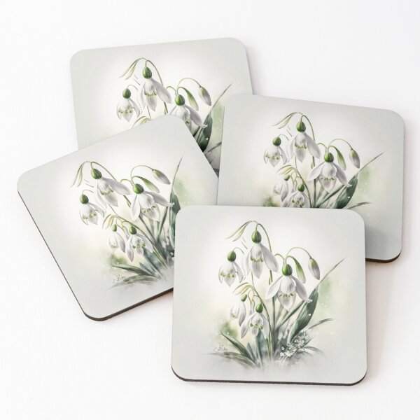 Item preview, Snowdrop Flowers designed and sold by Vanover Designs.
