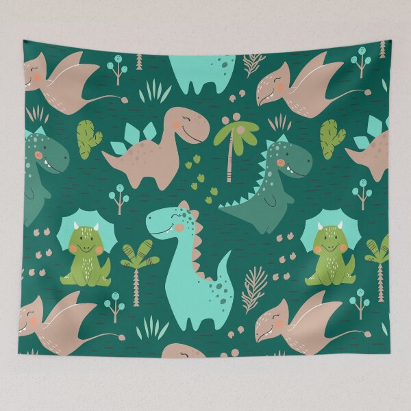 Item preview, Cute Dinosaurs Colorful Pattern for Kids designed and sold by KOTOdesign.