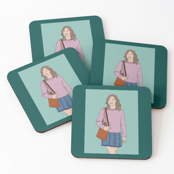 Item preview, Cartoon Illustration of Hetty from Ghosts CBS  designed and sold by EdgedCrreative.