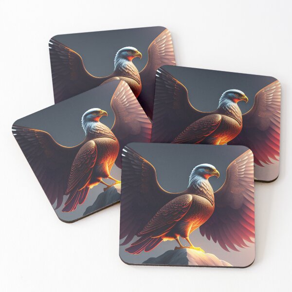Item preview, AI Generated Art, Divine Proportion Eagle designed and sold by DominicAi.