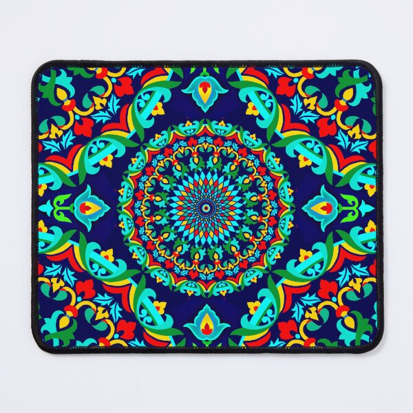 Item preview, Vibrant colourful mandala design designed and sold by Charmy Design.