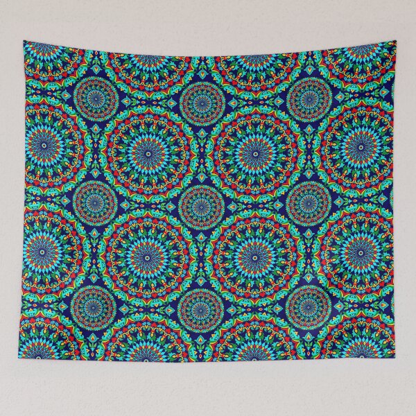 Item preview, Vibrant colourful mandala design designed and sold by Charmy Design.