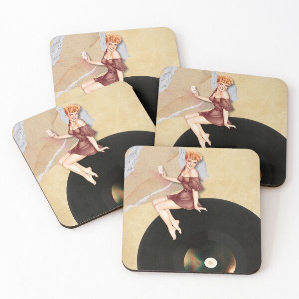 Item preview,  Pin Up Girl and Vinyl designed and sold by susannapujolcli.