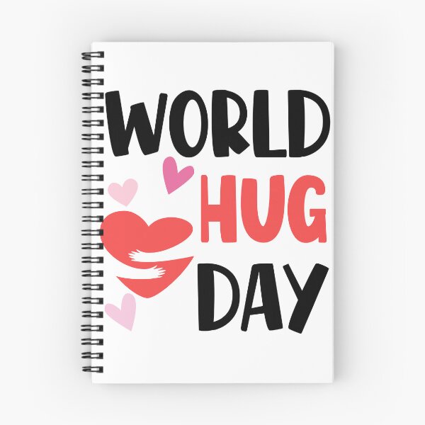 Item preview, World Hug Day Cute Design designed and sold by CreativNode.