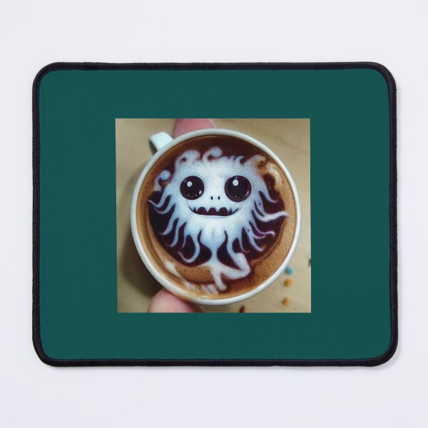 Item preview, ghost monsters trapped in a coffee cup coffee lovers designed and sold by EdgedCrreative.