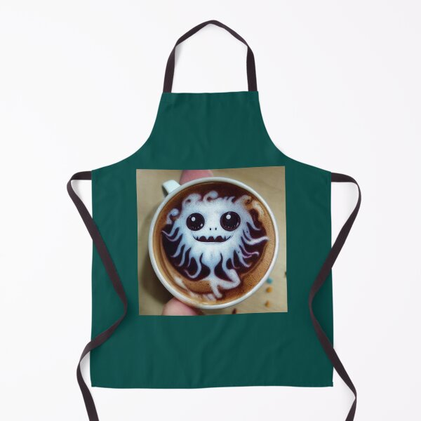 Item preview, ghost monsters trapped in a coffee cup coffee lovers        designed and sold by EdgedCrreative.
