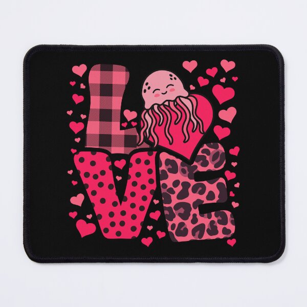 Item preview, Cute Kawaii Valentine Jellyfish Love Hearts Valentines Day designed and sold by JokeGysen.