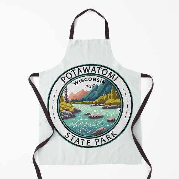 Item preview, Potawatomi State Park Wisconsin Badge designed and sold by KrisSidDesigns.