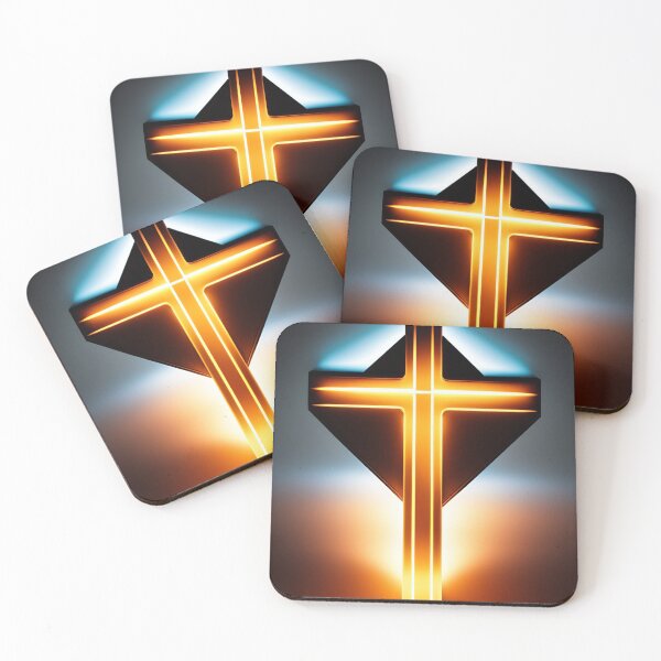 Item preview, AI Generated Art -  The Glowing Cross designed and sold by DominicAi.