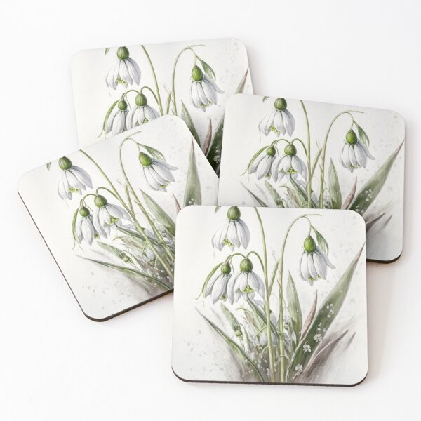 Item preview, Snowdrop Flowers designed and sold by Vanover Designs.