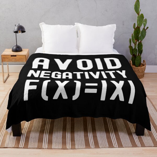 Item preview, Avoid Negativity - Think Positive, Kids Math, Math Student, Math Professor, Math Teacher, Math Nerd, Mathematics, Statistics, Laboratories designed and sold by jadedscientist.