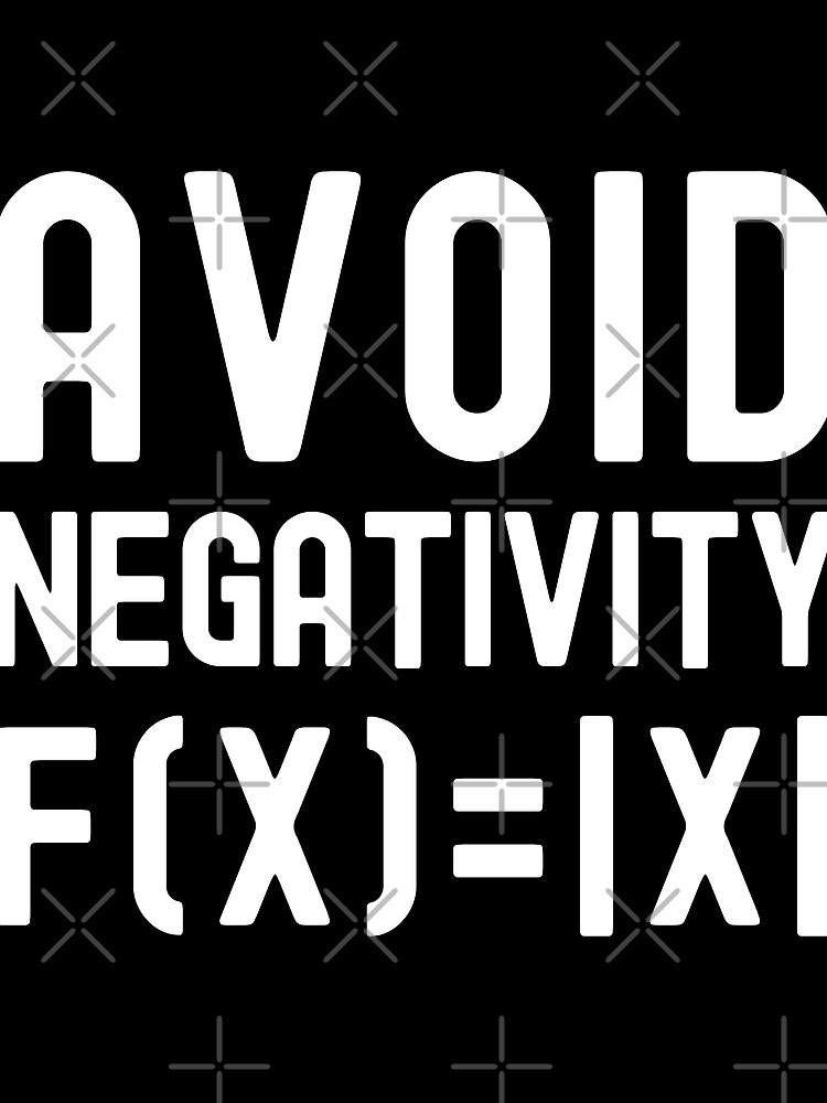 Thumbnail 3 of 3, Scarf, Avoid Negativity - Think Positive, Kids Math, Math Student, Math Professor, Math Teacher, Math Nerd, Mathematics, Statistics, Laboratories designed and sold by jadedscientist.