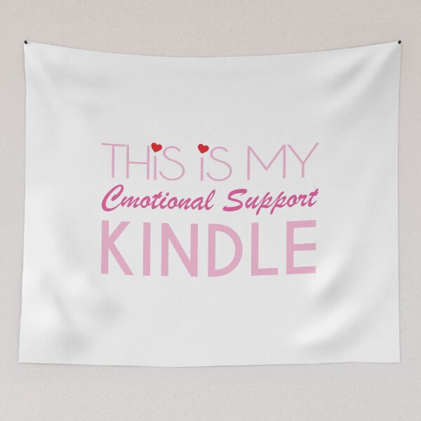 Item preview, this is my emotional support kindle stickers designed and sold by Ghashid.