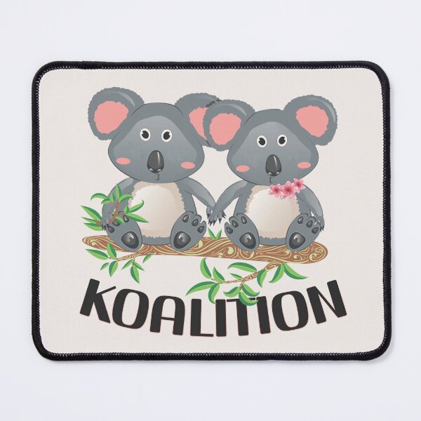 Item preview, Koalition - koala bear pun designed and sold by i-cottagedesign.