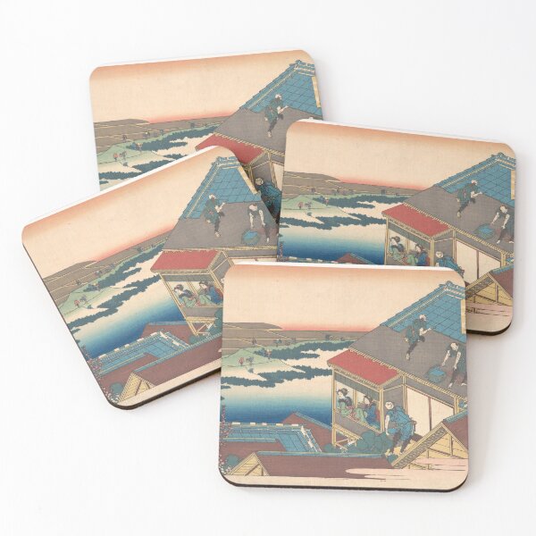 Item preview, Poem by Ise, Hokusai, 1839 designed and sold by AgelessArt.