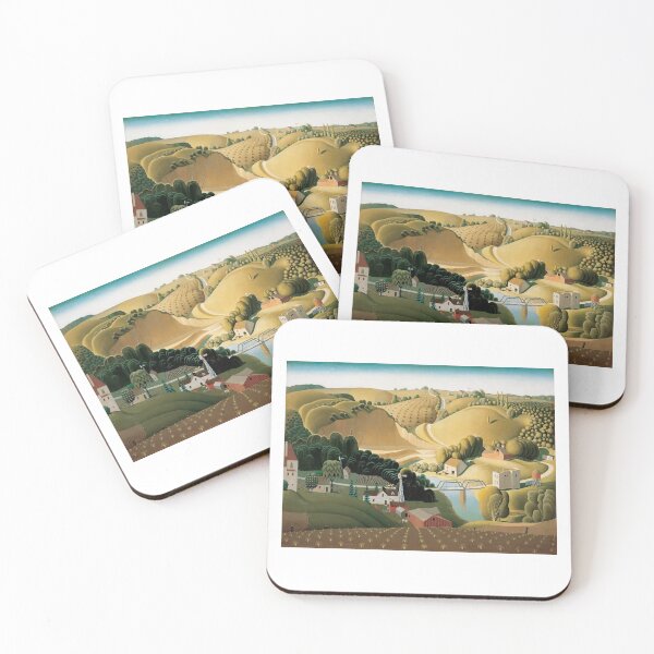 Item preview, Grant Wood Stone City, Iowa Grant Wood  designed and sold by TeeARTHY.